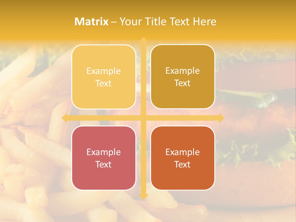 Unhealthy Color Eating PowerPoint Template