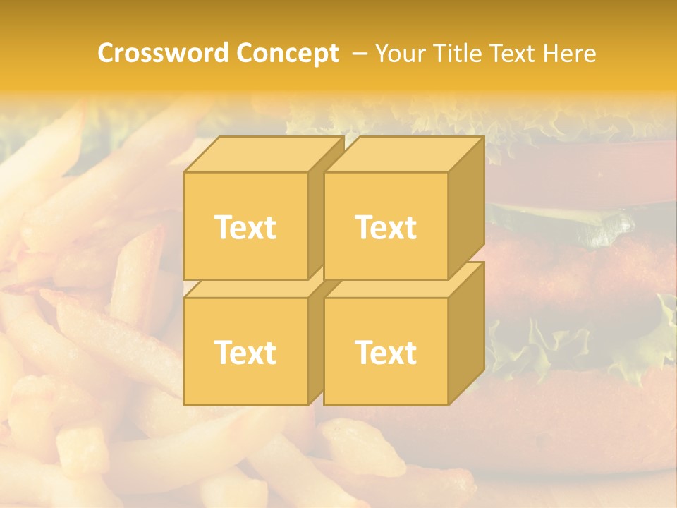 Unhealthy Color Eating PowerPoint Template