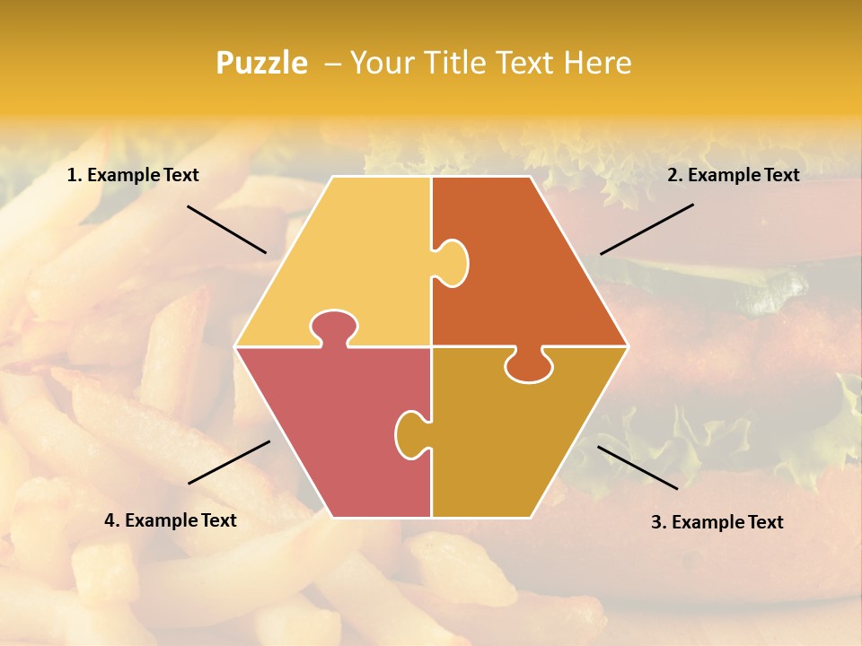 Unhealthy Color Eating PowerPoint Template