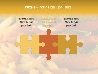 Unhealthy Color Eating PowerPoint Template