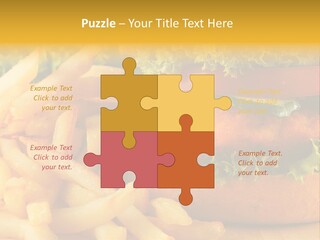 Unhealthy Color Eating PowerPoint Template