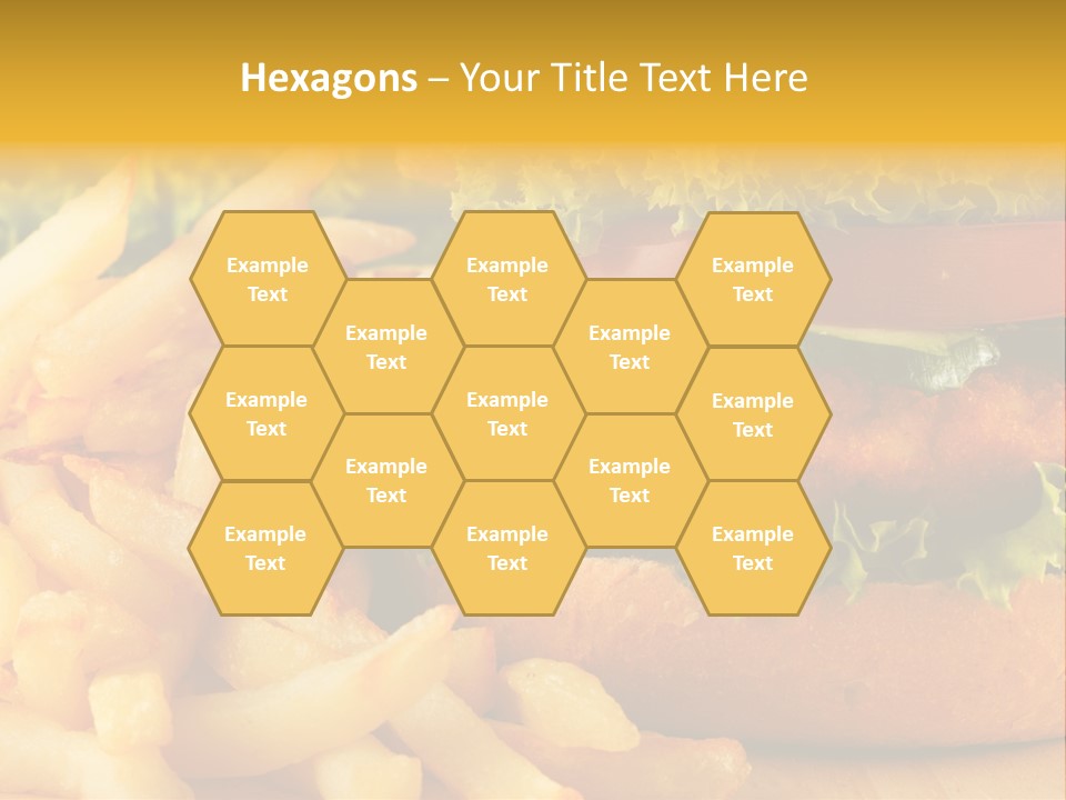 Unhealthy Color Eating PowerPoint Template