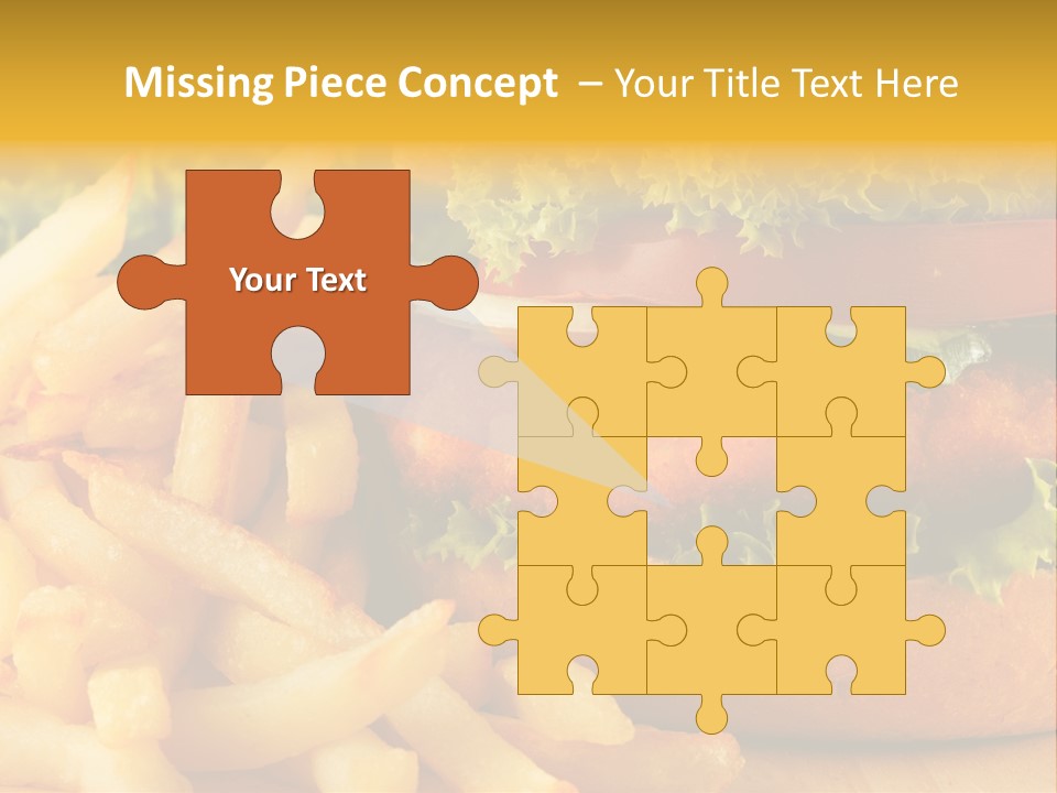 Unhealthy Color Eating PowerPoint Template