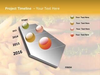 Unhealthy Color Eating PowerPoint Template
