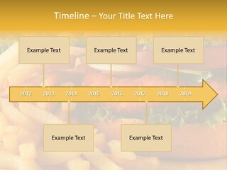 Unhealthy Color Eating PowerPoint Template