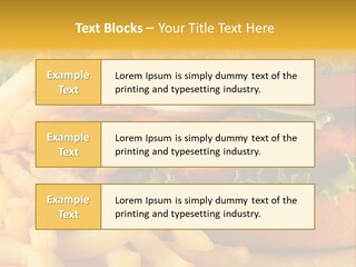 Unhealthy Color Eating PowerPoint Template