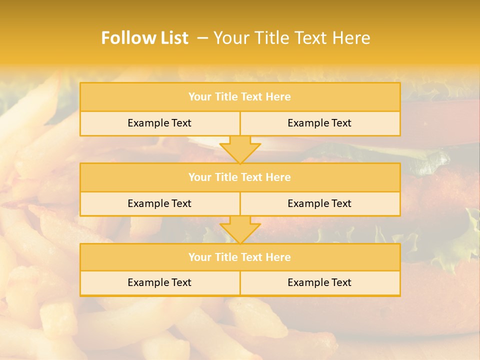 Unhealthy Color Eating PowerPoint Template