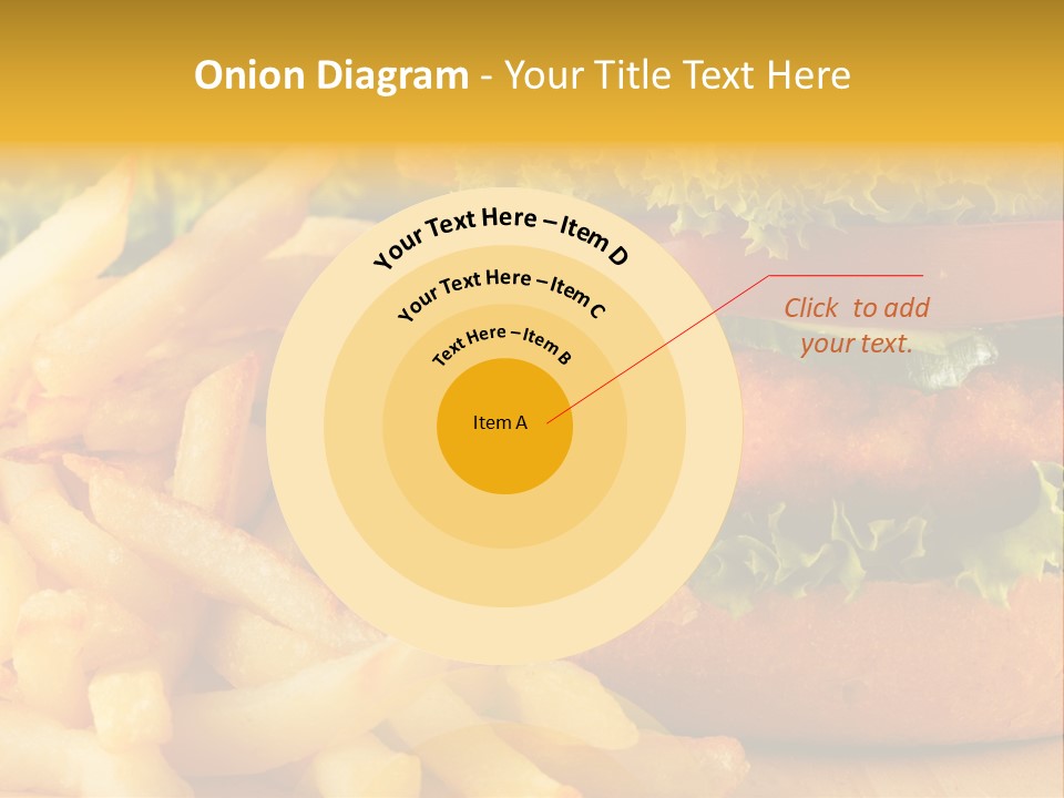 Unhealthy Color Eating PowerPoint Template