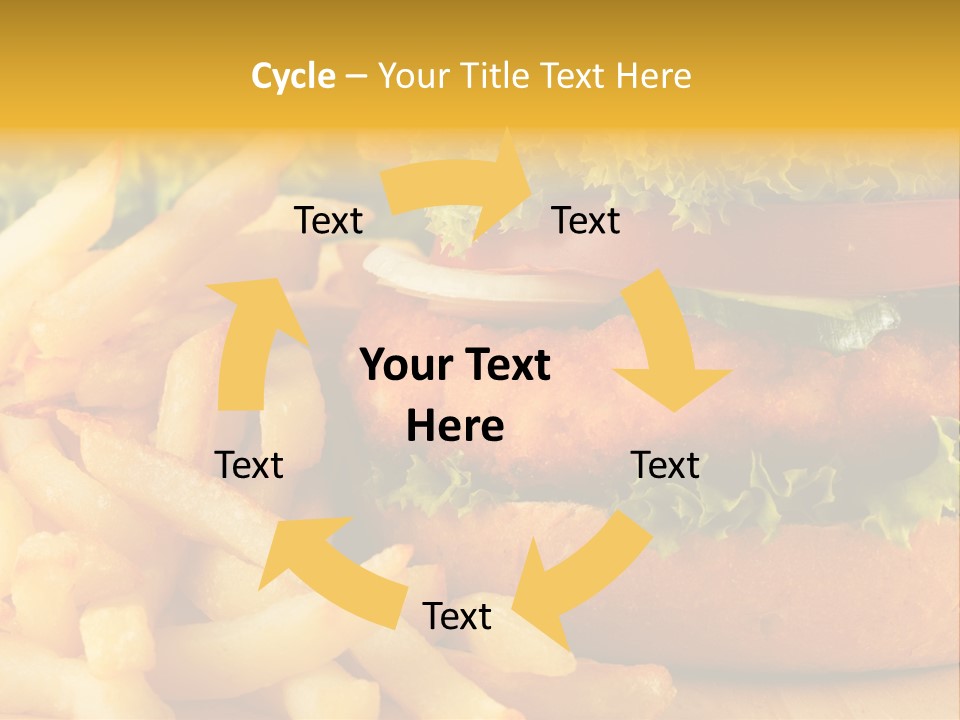 Unhealthy Color Eating PowerPoint Template