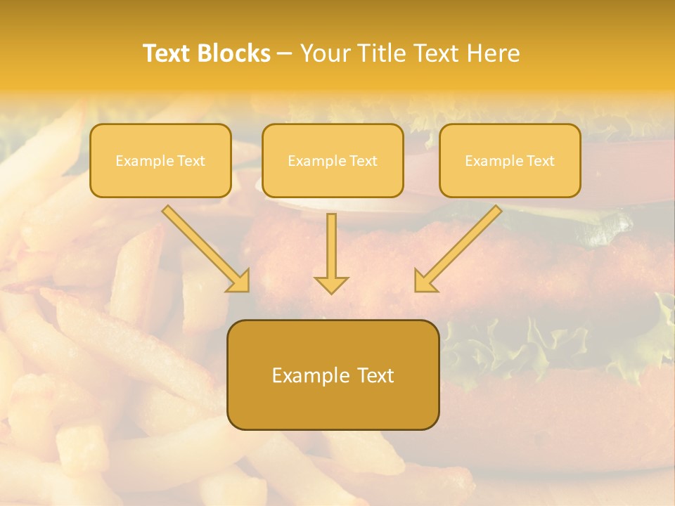 Unhealthy Color Eating PowerPoint Template