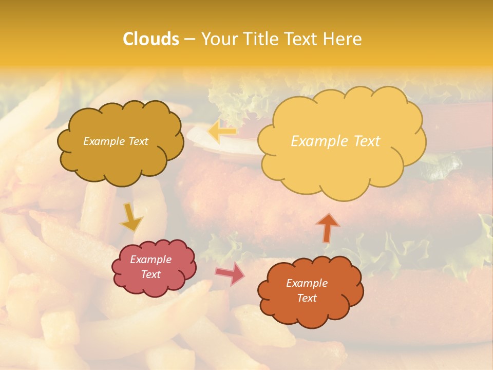 Unhealthy Color Eating PowerPoint Template