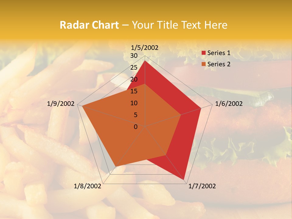 Unhealthy Color Eating PowerPoint Template