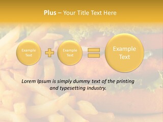 Unhealthy Color Eating PowerPoint Template