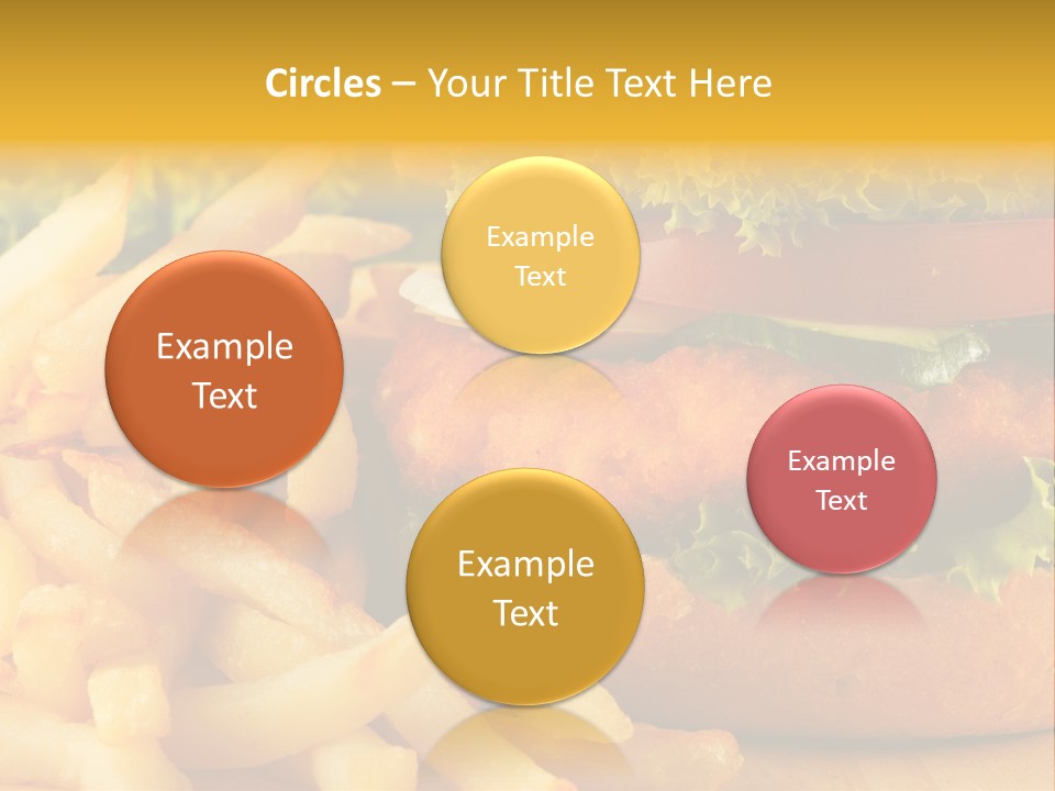 Unhealthy Color Eating PowerPoint Template