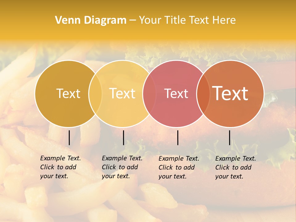 Unhealthy Color Eating PowerPoint Template