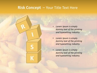 Unhealthy Color Eating PowerPoint Template