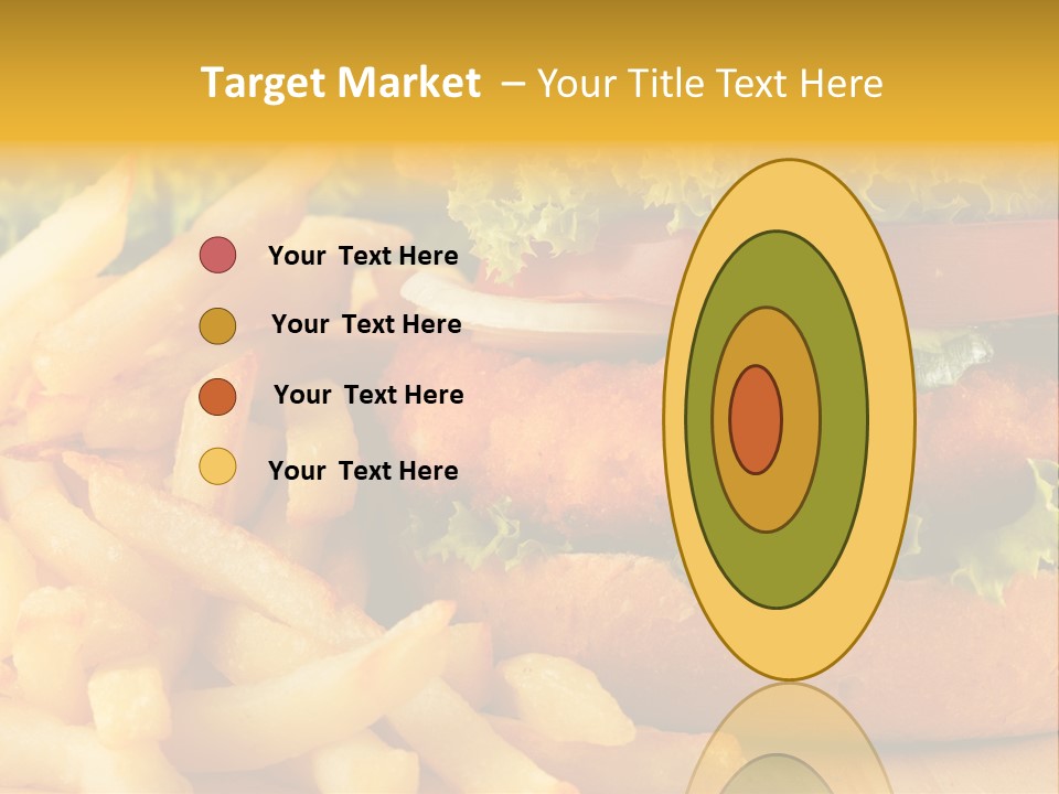 Unhealthy Color Eating PowerPoint Template