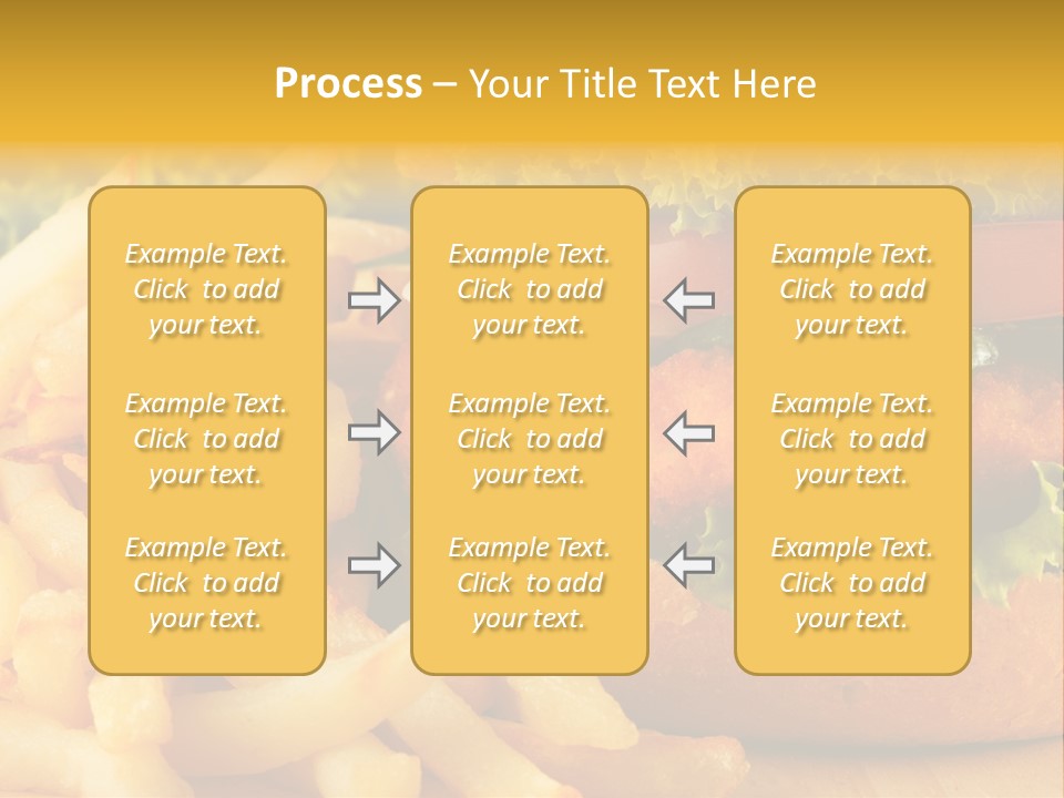Unhealthy Color Eating PowerPoint Template