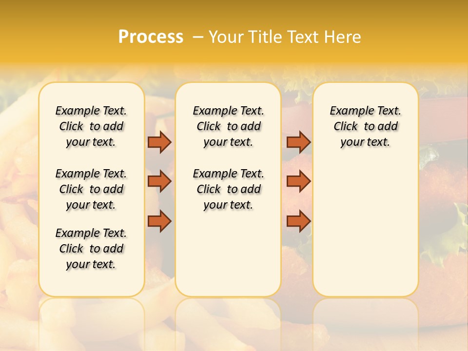 Unhealthy Color Eating PowerPoint Template