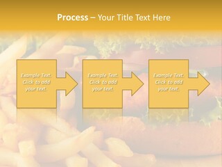 Unhealthy Color Eating PowerPoint Template