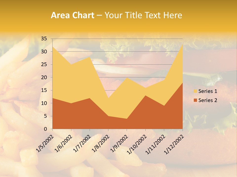 Unhealthy Color Eating PowerPoint Template