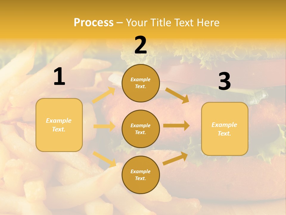 Unhealthy Color Eating PowerPoint Template