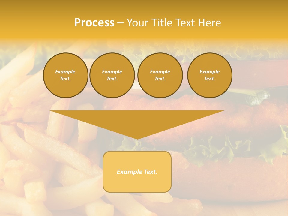 Unhealthy Color Eating PowerPoint Template