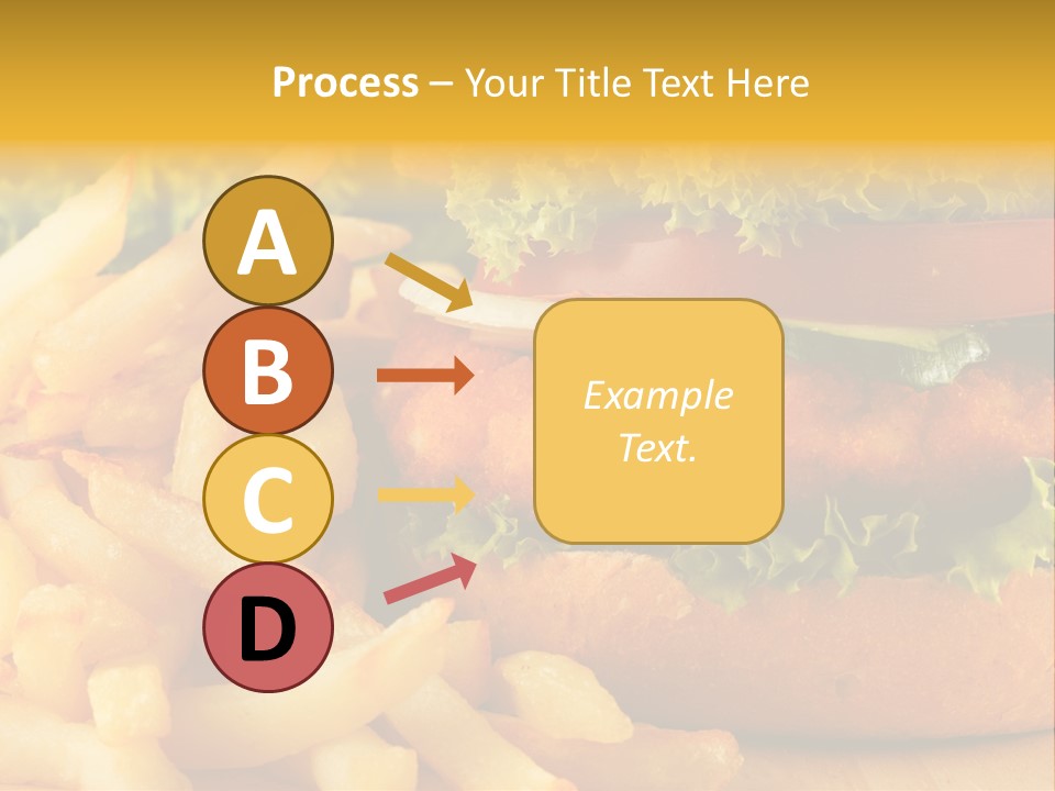 Unhealthy Color Eating PowerPoint Template