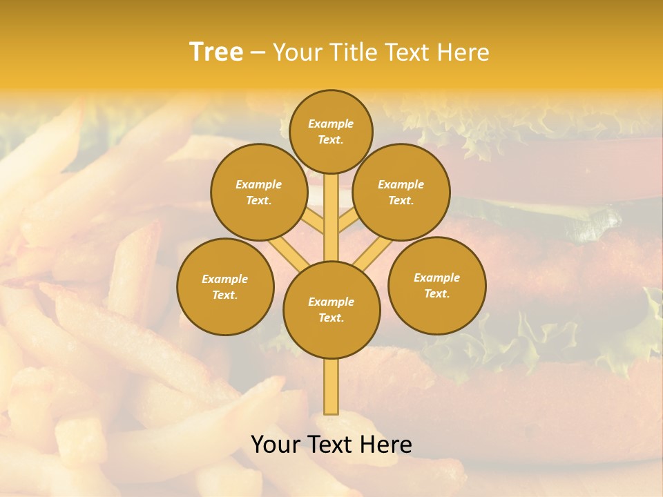 Unhealthy Color Eating PowerPoint Template