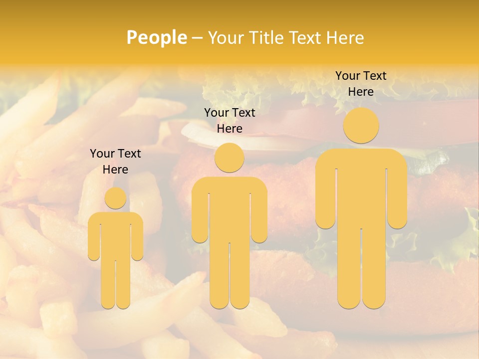 Unhealthy Color Eating PowerPoint Template