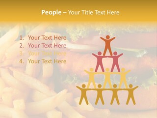 Unhealthy Color Eating PowerPoint Template