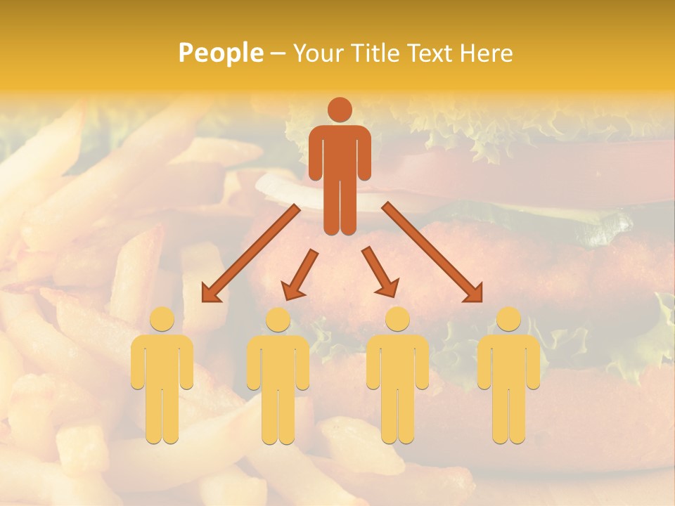 Unhealthy Color Eating PowerPoint Template