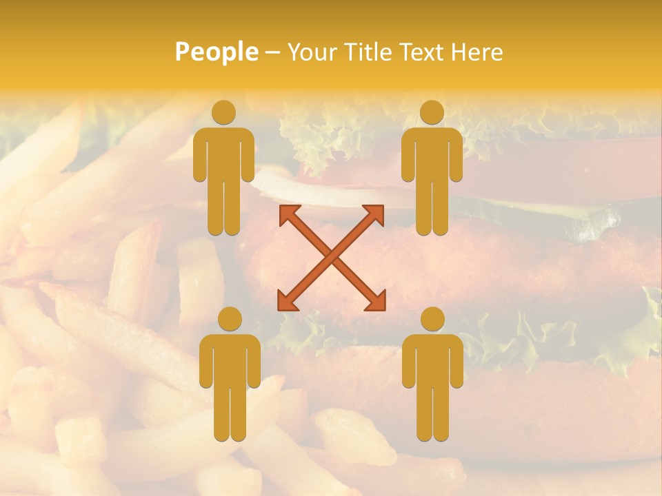 Unhealthy Color Eating PowerPoint Template