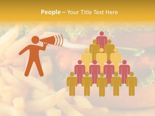 Unhealthy Color Eating PowerPoint Template