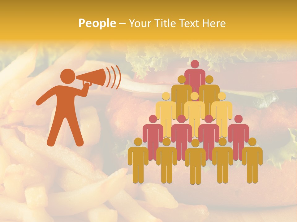 Unhealthy Color Eating PowerPoint Template