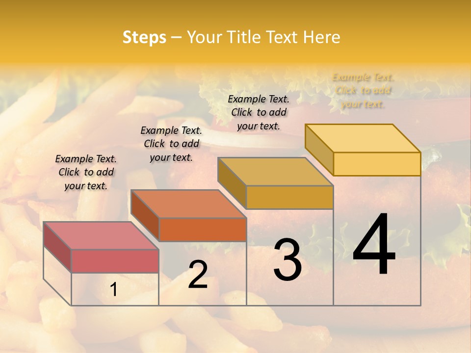 Unhealthy Color Eating PowerPoint Template
