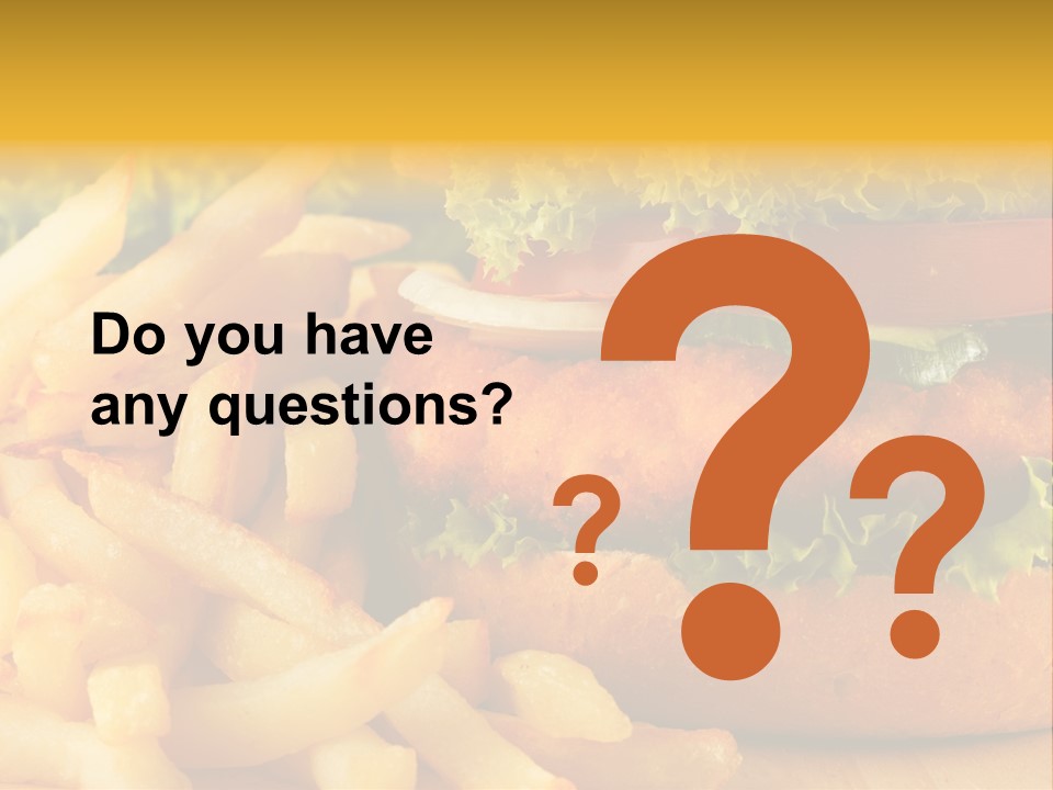 Unhealthy Color Eating PowerPoint Template