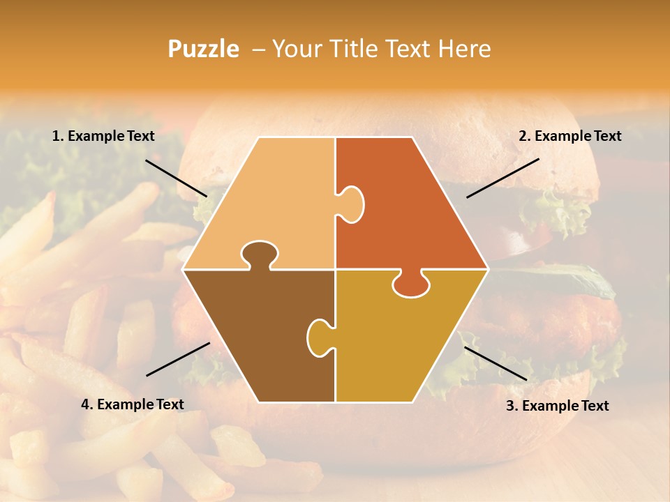 Snacks Potato Fried PowerPoint Template