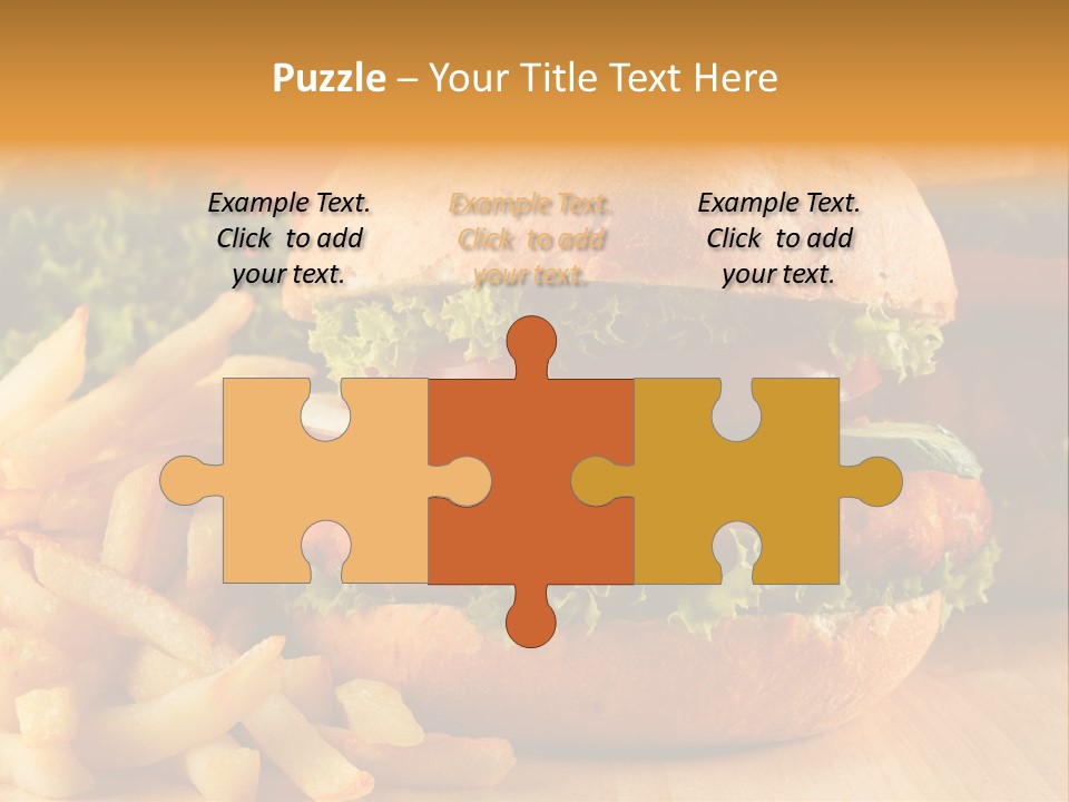 Snacks Potato Fried PowerPoint Template