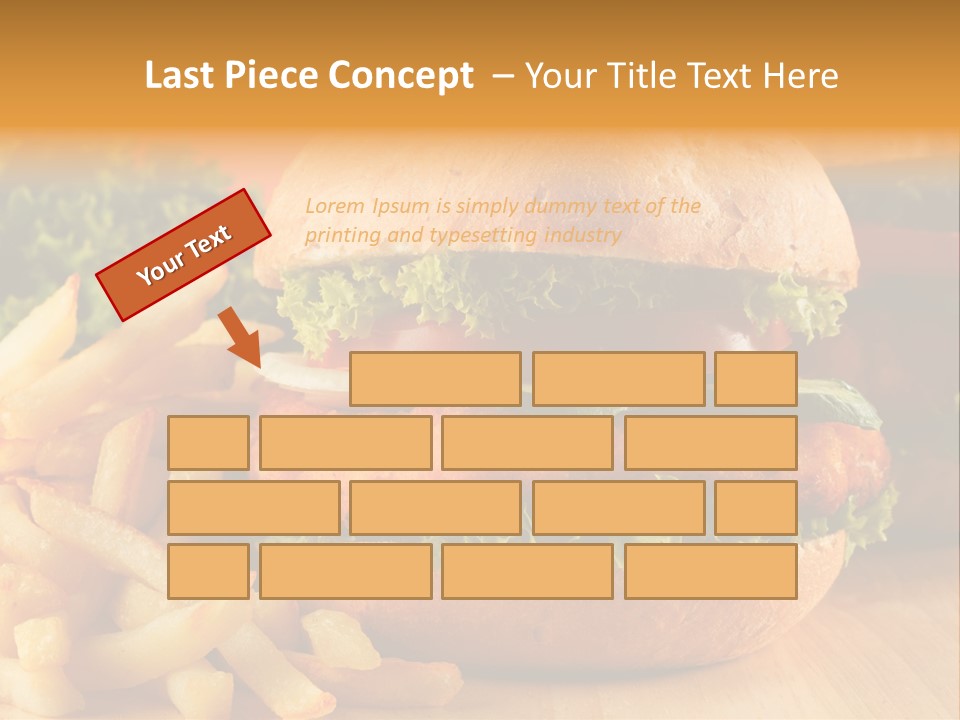 Snacks Potato Fried PowerPoint Template