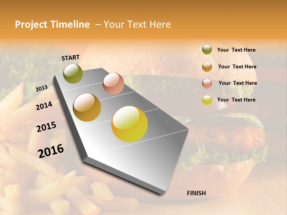 Snacks Potato Fried PowerPoint Template