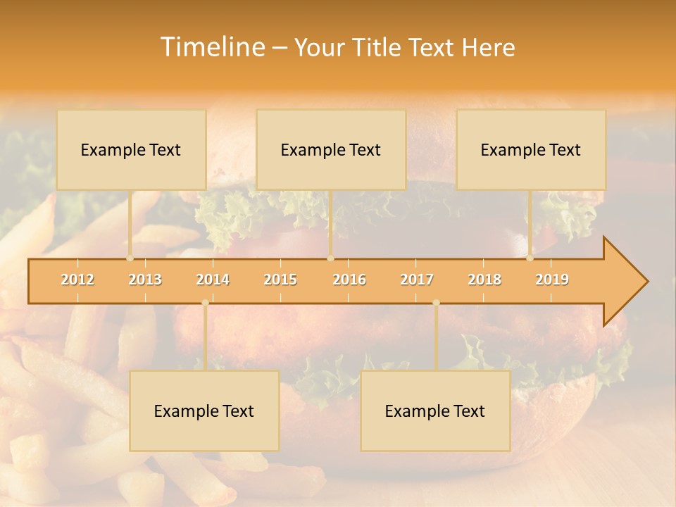 Snacks Potato Fried PowerPoint Template