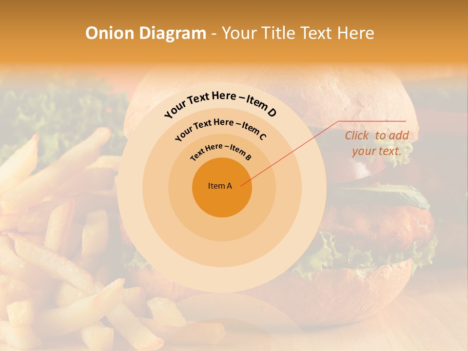 Snacks Potato Fried PowerPoint Template