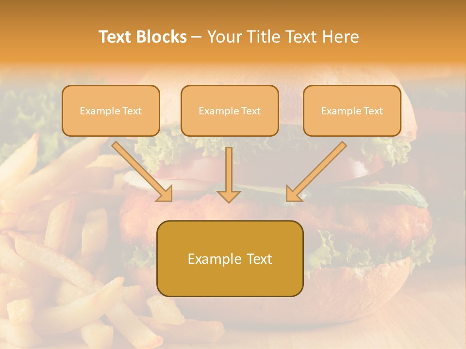 Snacks Potato Fried PowerPoint Template