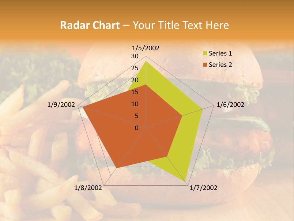 Snacks Potato Fried PowerPoint Template