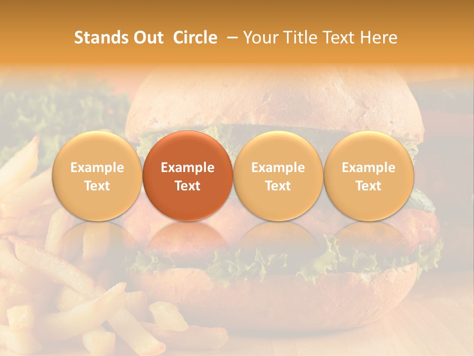 Snacks Potato Fried PowerPoint Template