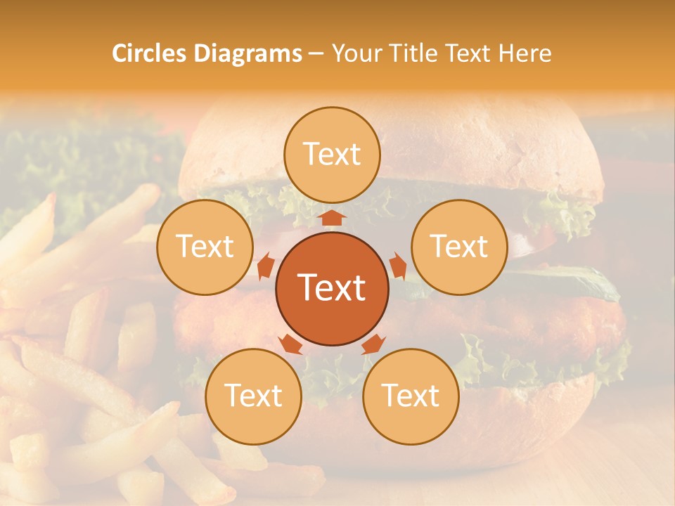 Snacks Potato Fried PowerPoint Template