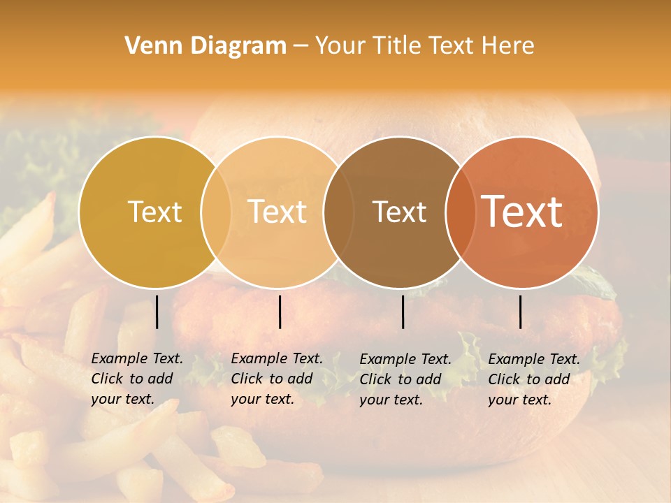 Snacks Potato Fried PowerPoint Template