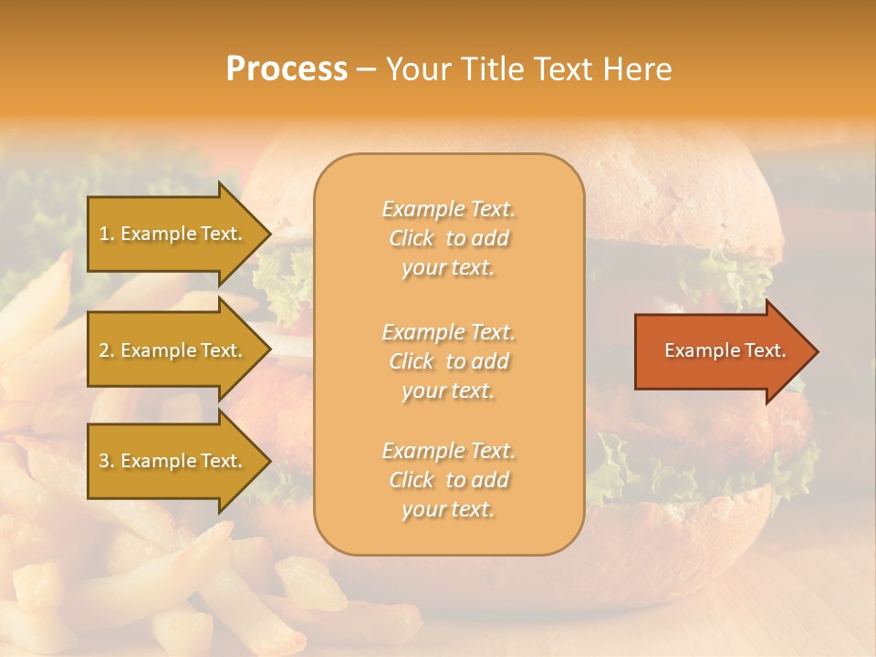 Snacks Potato Fried PowerPoint Template