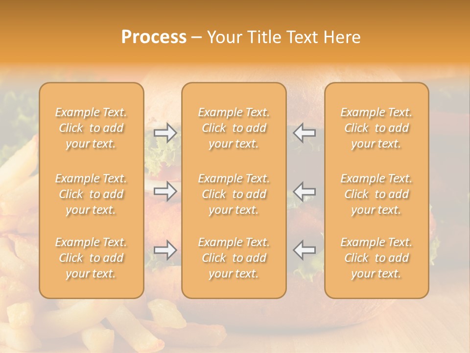 Snacks Potato Fried PowerPoint Template